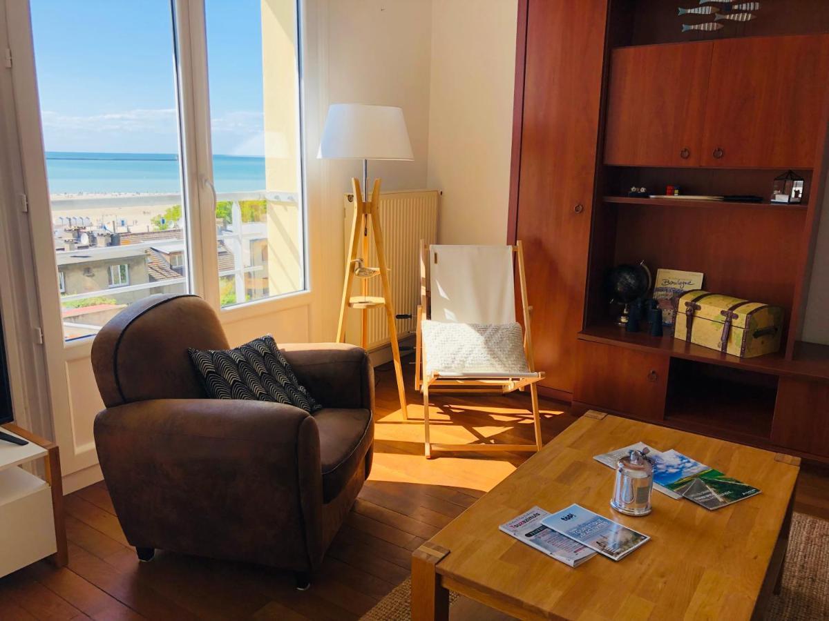 Bellevue -Appartement De Charme - Vue Imprenable Sur La Mer - Face A Nausicaa Boulogne-sur-Mer Exterior foto